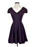 B. Darlin Solid Purple Casual Dress Size 3 - 4 - photo 1