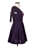 B. Darlin Solid Purple Casual Dress Size 3 - 4 - photo 4