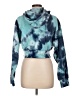 Refuge 100% Polyester Tie-dye Teal Pullover Hoodie Size L - photo 2