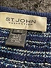 St. John Collection Tweed Blue Casual Dress Size 16 - photo 7