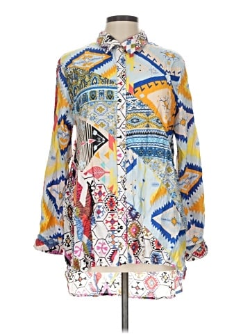 Calessa 3/4 Sleeve Blouse (view 1)