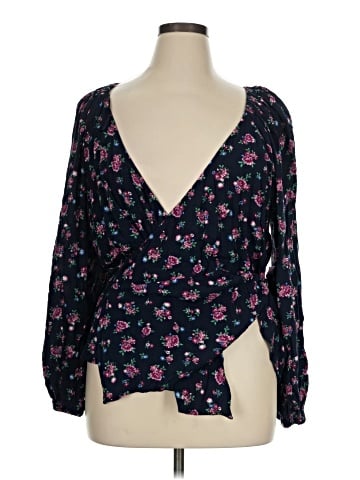 Old Navy 3/4 Sleeve Blouse (view 1)