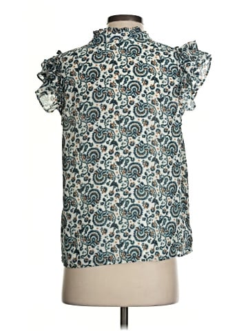 J.Crew Factory Store Short Sleeve Blouse (view 2)