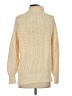 J.Crew 100% Cotton Solid Ivory Turtleneck Sweater Size S - photo 2