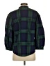 Sugarlips 100% Cotton Plaid Green 3/4 Sleeve Button-Down Shirt Size S - photo 2