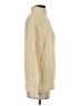 J.Crew 100% Cotton Solid Ivory Turtleneck Sweater Size S - photo 4