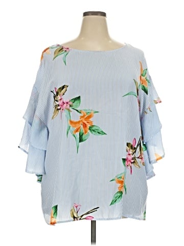 Oddi 3/4 Sleeve Blouse (view 1)
