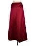 Bill Levkoff 100% Polyester Solid Burgundy Formal Skirt Size 18 - photo 2