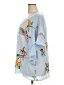 Oddi 100% Polyester Blue 3/4 Sleeve Blouse Size 2X (3XL) - photo 5