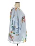 Oddi 100% Polyester Blue 3/4 Sleeve Blouse Size 2X (3XL) - photo 4