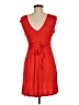 Soprano Solid Red Cocktail Dress Size M - photo 2