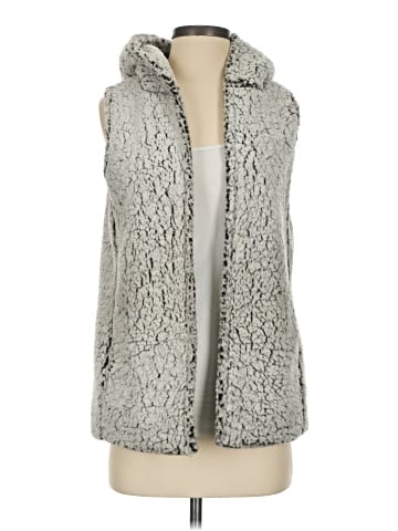 CoffeeShop Faux Fur Vest (view 1)