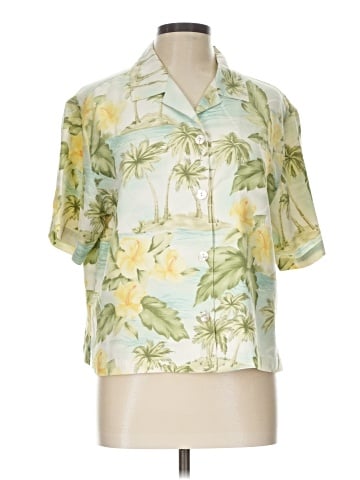 Tommy Bahama Short Sleeve Silk Top (view 1)