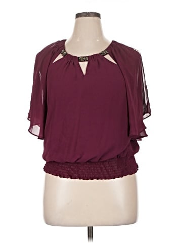 BCX Short Sleeve Blouse (view 1)