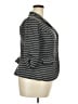 Torrid Stripes Gray Blazer Size 2X Plus (2) - photo 4