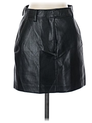 Babaton Faux Leather Skirt (view 1)