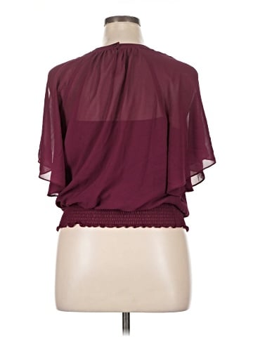 BCX Short Sleeve Blouse (view 2)