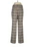 Talbots Plaid Brown Dress Pants Size 6 - photo 2