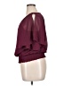 BCX 100% Polyester Burgundy Short Sleeve Blouse Size XL - photo 5