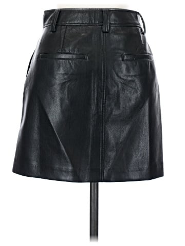 Babaton Faux Leather Skirt (view 2)