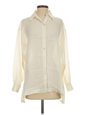 Eileen Fisher Long Sleeve Blouse (view 1)