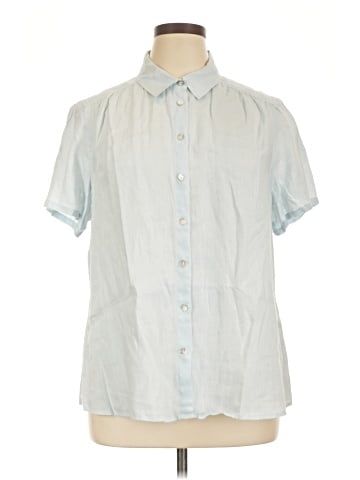 J.Jill Short Sleeve Button-Down Shirt (view 1)