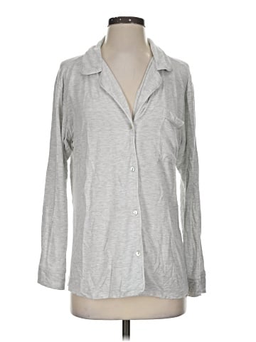 Eberjey Long Sleeve Polo (view 1)