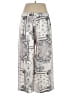 Johnny Was 100% Linen Print Silver Linen Pants Size XL - photo 2