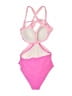 Unbranded Color Block Pink One Piece Swimsuit Size L - photo 2