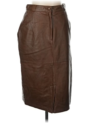 Echtes Leder Faux Leather Skirt (view 1)