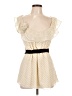 Baraschi 100% Polyester Ivory Sleeveless Top Size 10 - photo 1