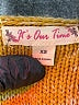 It's Our Time 100% Acrylic Tweed Gold Turtleneck Sweater Size XS - photo 7
