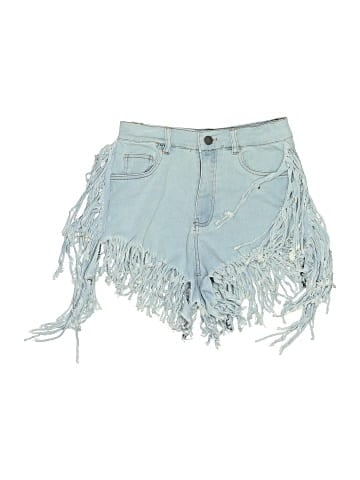 Daisy Denim Shorts (view 1)