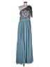 Sachin + Babi Solid Teal Cocktail Dress Size 10 - photo 1