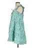 Mi ami 100% Polyester Checkered-gingham Green Casual Dress Size XS - photo 5