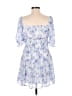 Trixxi 100% Polyester Blue Casual Dress Size M - photo 2