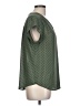 Fun2Fun 100% Polyester Green Short Sleeve Blouse Size L - photo 4