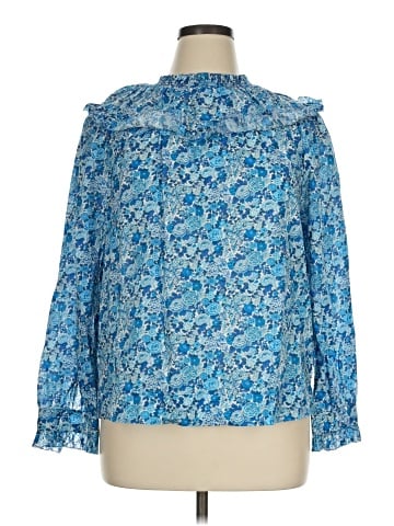 Liberty Art Fabrics for J.Crew Long Sleeve Blouse (view 1)