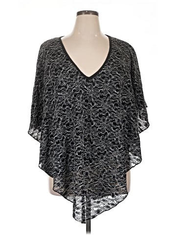 Brittany Black 3/4 Sleeve Blouse (view 1)