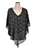 Brittany Black Black 3/4 Sleeve Blouse Size 1X (estimated) - photo 1