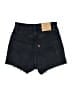 Levi's Black Denim Shorts Size 24 waist - photo 2