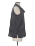 Ann Taylor 100% Polyester Gray Sleeveless Blouse Size S - photo 4