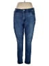 Old Navy Solid Blue Jeans Size 16 - photo 1