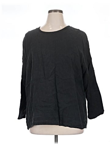 Flax 3/4 Sleeve Top (view 1)
