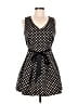Alya Polka Dots Black Casual Dress Size M - photo 1