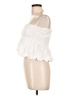 Mable 100% Rayon Ivory Sleeveless Top Size L - photo 5