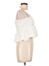 Mable 100% Rayon Ivory Sleeveless Top Size L - photo 4