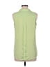 The Limited 100% Polyester Green Sleeveless Blouse Size M - photo 2