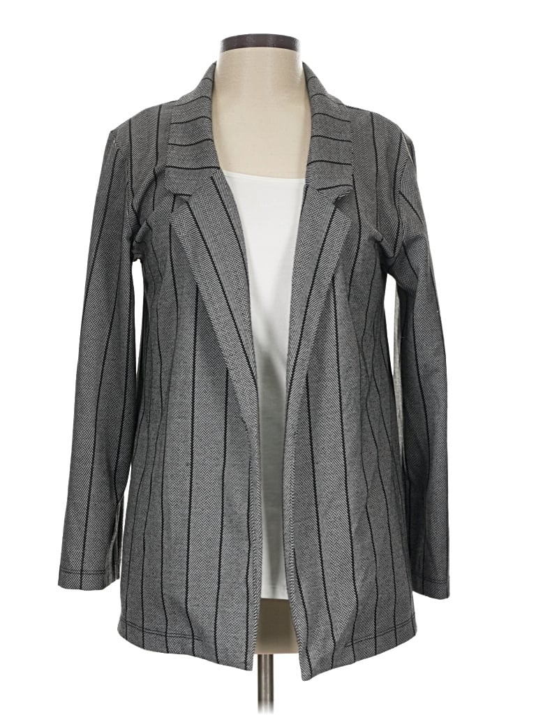 Pre-owned Originality Blazer Jacket In Gray