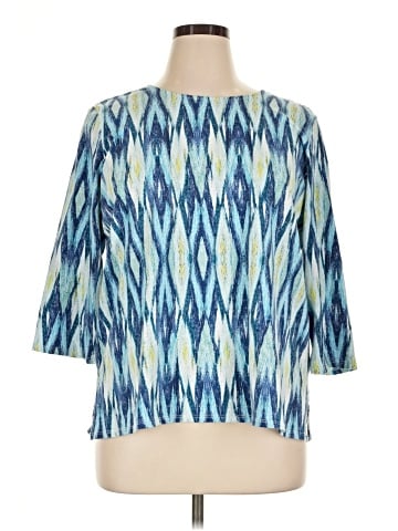 Alfred Dunner 3/4 Sleeve Blouse (view 1)
